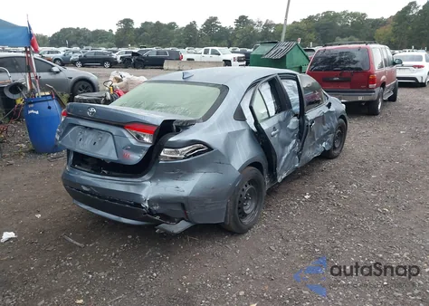 2020 Toyota Corolla Le z USA, uszkodzony, nr VIN JTDEPRAE1LJ062327